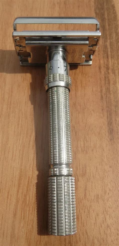 My First Safety Razor 1964 Gillette Slim Adjustable Rwickededge