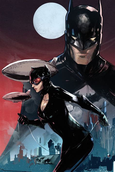 Catwoman And Batman By Peter Nguyen Batgirl Nightwing Catwoman Y Batman