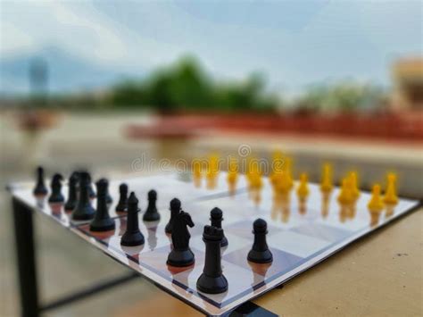 Picture Of Chess Game Board Stock Image Image Of Grid Checkered