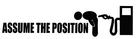 Assume The Position Decal Etsy