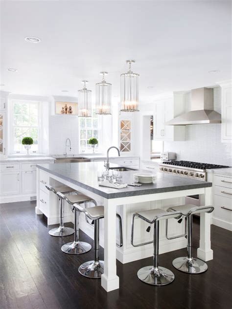 Kitchen cabinet, white by hodedah import inc. White Kitchen Island Home Design Ideas, Pictures, Remodel ...