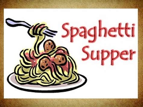 Spaghetti Supper Fundraiser Patch