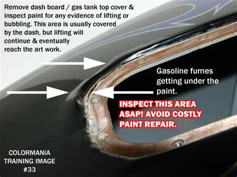 Motorcycle tank image transfer custom paint water slide process alchemy kustom. Avoid Custom Paint Damage, Inspect Gas Tank ASAP! : V-Twin ...