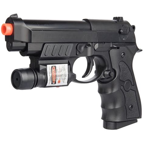 G52r Airsoft Spring Powered Pistol With Laser 3n1 G52r