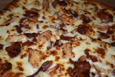 Pizza From Dominos A Chicken Bacon Alfredo Pizza My Wif Flickr