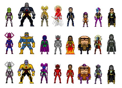 Micro Heroes Amalgam Dc Marvel 11 By Mandrakz On Deviantart