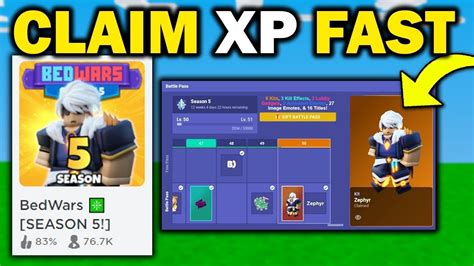 Claim Tier 50 Fast Xp Boost In Roblox Bedwars Youtube