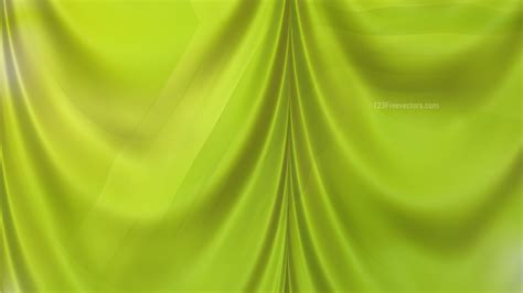 Abstract Green Satin Curtain Background Texture