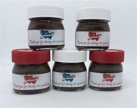 Fiverr freelancer will provide collectibles services and send you custom nutella jar labels within 1 day. Keep your event costs down by creating your own labels for these cute little nutella jars. These ...