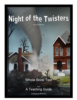 Night Of The Twisters Comprehension Questions TPT