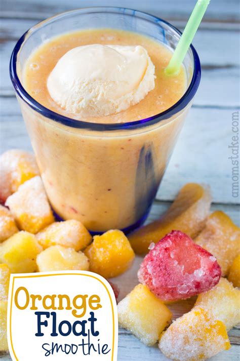 I always have a quart of green smoothie a day. Grilling Menu Ideas and Orange Smoothie Float Recipe - A ...