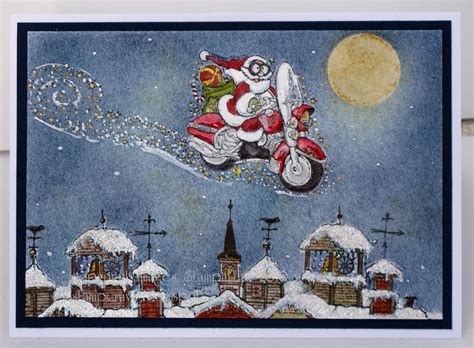 323 empfohlen von ionios am: Motoblogn: Santa Rides A Motorcycle Christmas Card Collection