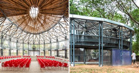 Anagram Architects Builds Koodaaram Pavilion For Kochi Muziris Biennale