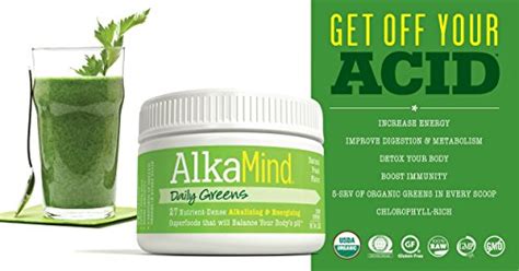 Alkamind Daily Greens Supplement To Get Off Your Acid 27 Superfoods To