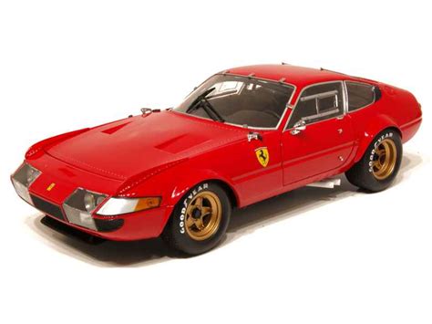 Model car comes as is with no original box or documentation. Ferrari - 365 GTB/4 Competizione - Kyosho - 1/18 - Autos Miniatures Tacot