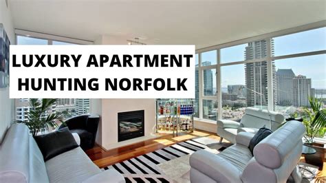Luxury Apartment Hunting Downtown Norfolkva Youtube