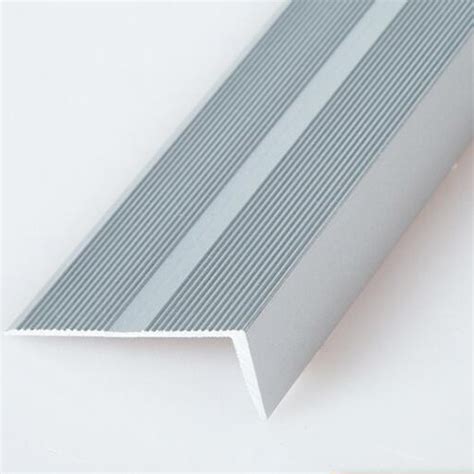 Wholesale Oem Custom L Shape Aluminium Profile Factories Pricelist Aluminum Stair Nosing Anti
