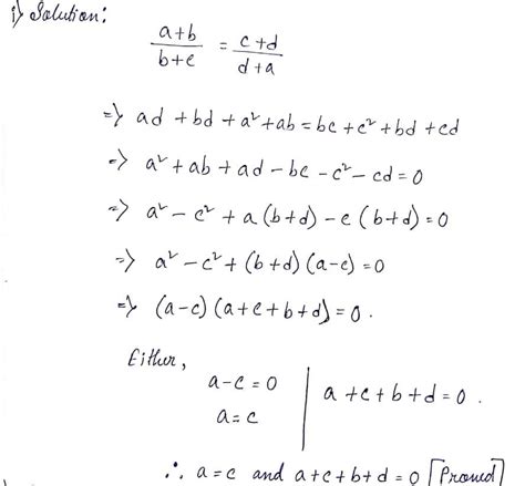 If A B B C C D D A Let Us Prove That C A Or A B C D