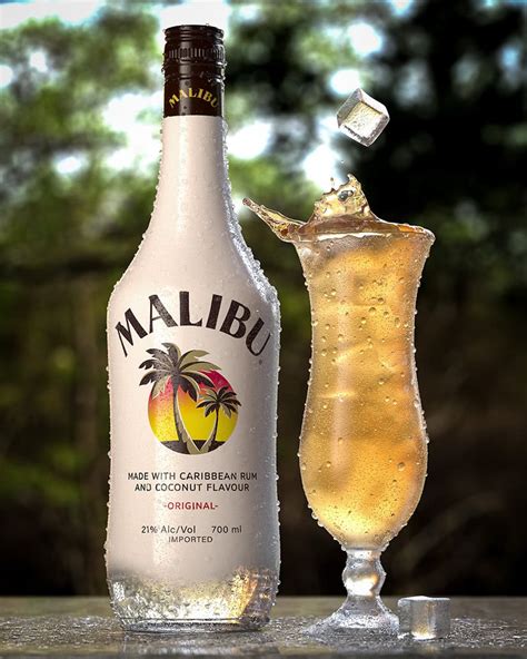 Malibu coconut rum short drinks · afghan monkey recipe. Malibu Drink / Malibu Rum Flair Bottle Bar Flair White ...
