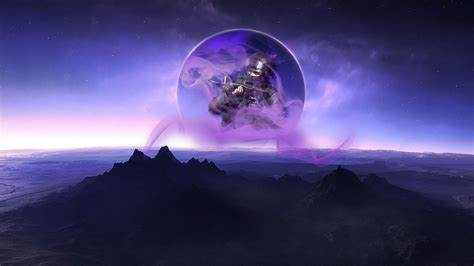 Fond Décran Jeux Vidéo Planète Espace Violet Fumée Terre Clair De Lune Atmosphère