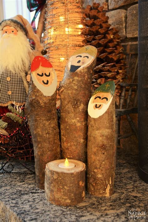 Three Kings From Tree Branches Via Thenavagepatch Diy Christmas