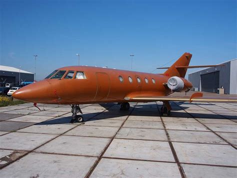 Ur Sbs Dassault Falcon Mystere 20c 5 At Rotterdam The Hague Airport