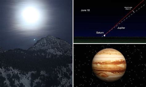 Jupiter And Four Of Its Moons Will Shine In The Sky All Month Long