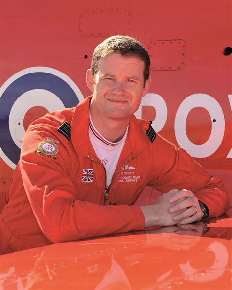 Squadron Leader Jim Turner Red One Royal Air Force Red Arrows 2014