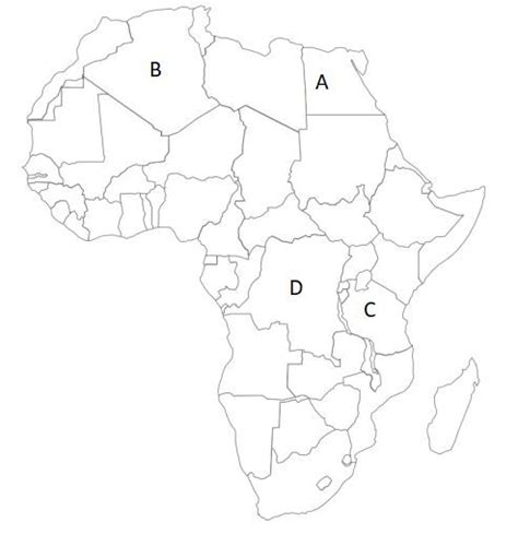 Perhatikan Peta Benua Afrika Berikut Berdas