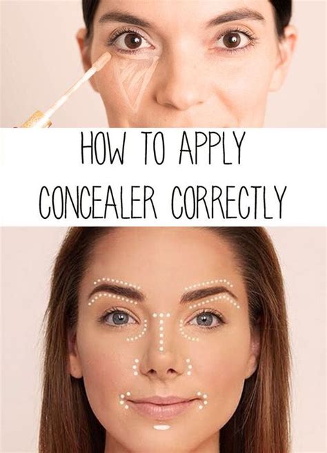 How To Apply Concealer Correctly How To Apply Concealer Concealer