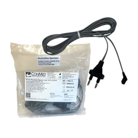 Conmed 19mm Reusable Bipolar Cord Leads 36m 7 809 12 Medical