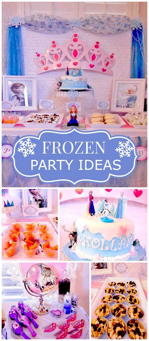 150 Frozen Party Ideas Frozen Party Frozen Birthday Party Frozen Birthday