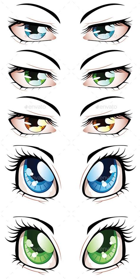 Anime Style Eyes Drawing Cartoon Faces Cartoon Eyes Manga Drawing