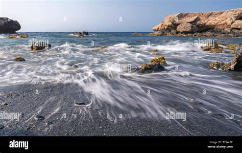 Blackstone Beach Andicuri Bay Aruba Stock Photo Alamy