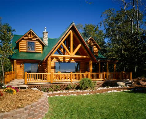 Hiawatha Log Homes Custom Design Or Choose From One Of Our Stock