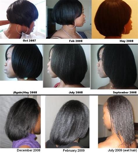 After 3 weeks, i noticed that my new growth appeared to be a lot thicker than what i was used to at. One Year Relaxed Hair Journey - thirstyroots.com: Black ...