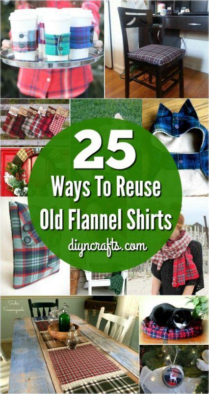 25 Creative Ways To Reuse And Repurpose Old Flannel Shirts Sewing