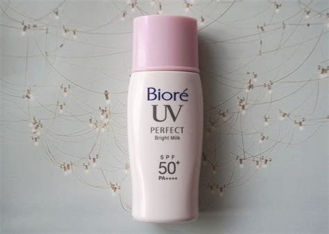 Biore uv perfect bright milk улучшающий т. Biore UV Perfect Bright Milk Sunscreen | SPF 50+ PA ...