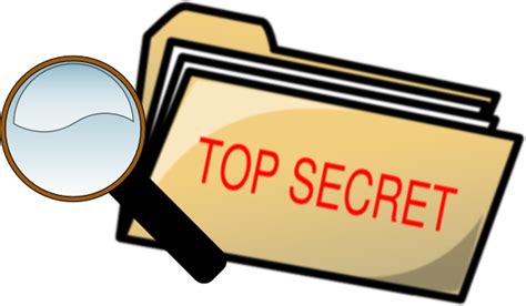 Top Secret Clipart