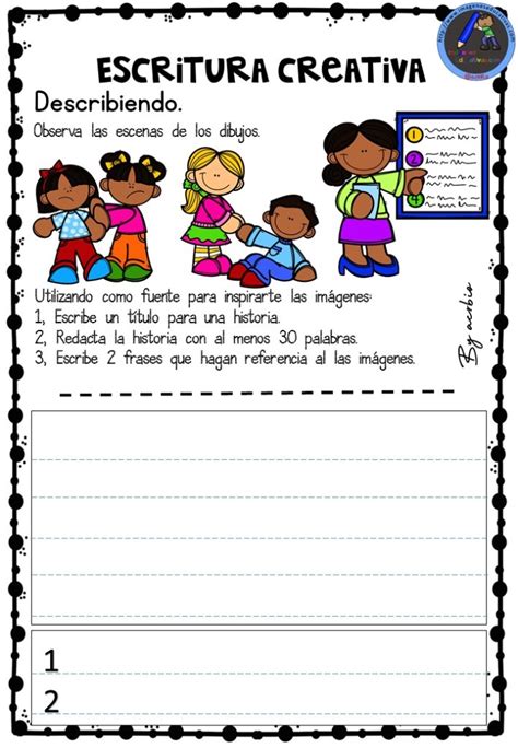 Material Para Trabajar La Escritura Creativa Imagenes Educativas