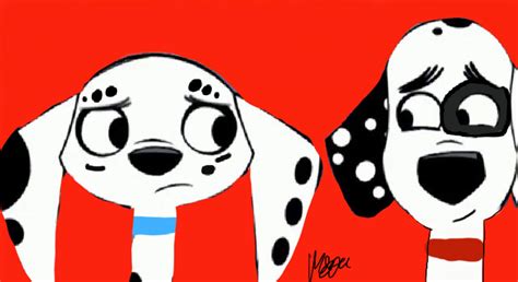 Patch And Tuby Disney Dogs 101 Dalmatians Dalmatian