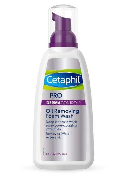It provides moisturization and broad. Cetaphil Pro Dermacontrol Oil Removing Foam Wash, 8oz ...