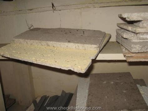 We had asbestos floor tiles removed from our basement. Asbestos in Your Home, Part One