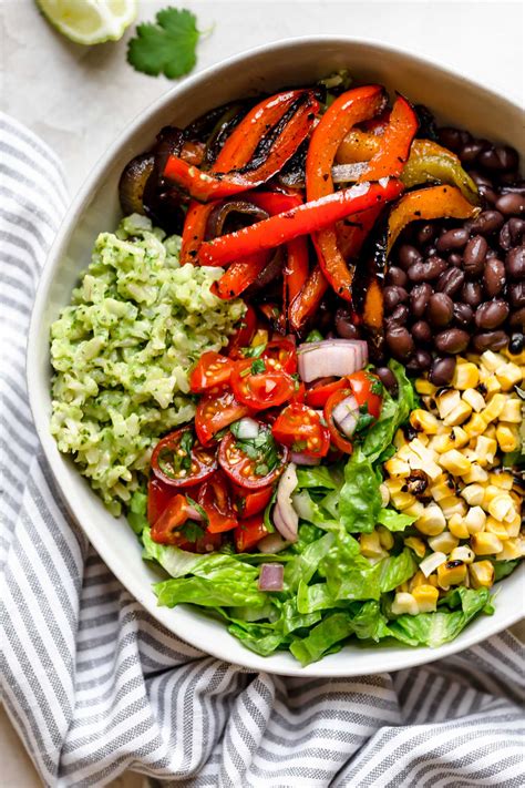 Grilled Veggie Burrito Bowls With Green Rice Plays Well