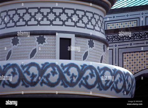 Architectural Details Of The Jame Asr Hassanil Bolkiah New Mosque