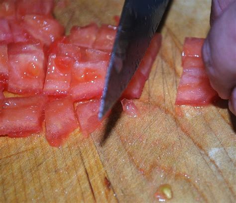 Tomato Concasse How To Peel And Seed A Tomato Cheftalk Blog