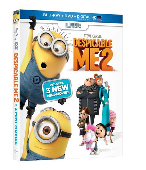 Despicable Me 2 Blu Ray Dvd And Digital Review Giveaway Ends 1223