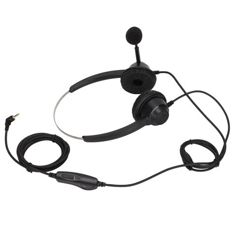 Ymiko 25mm Telephone Headset Binaural Noise Cancelling Call Center