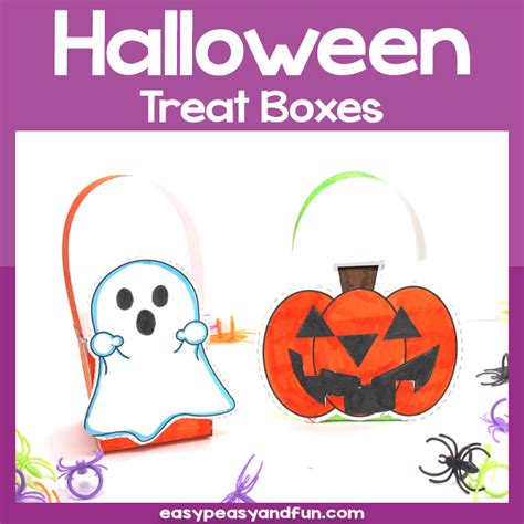 Printable Halloween Treat Boxes Template Easy Peasy And Fun Membership