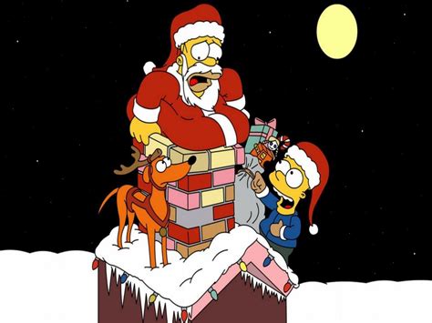 Free Download Simpsons Christmas Wallpapers 1600x1200 For Your